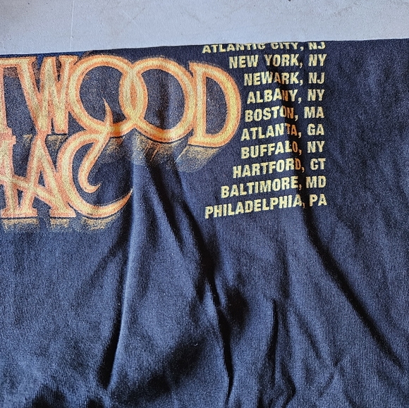 NWOT Fleetwood Mac 2018 2019 Tour Concert Band T Shirt S M L XL 2XL - Picture 3 of 3